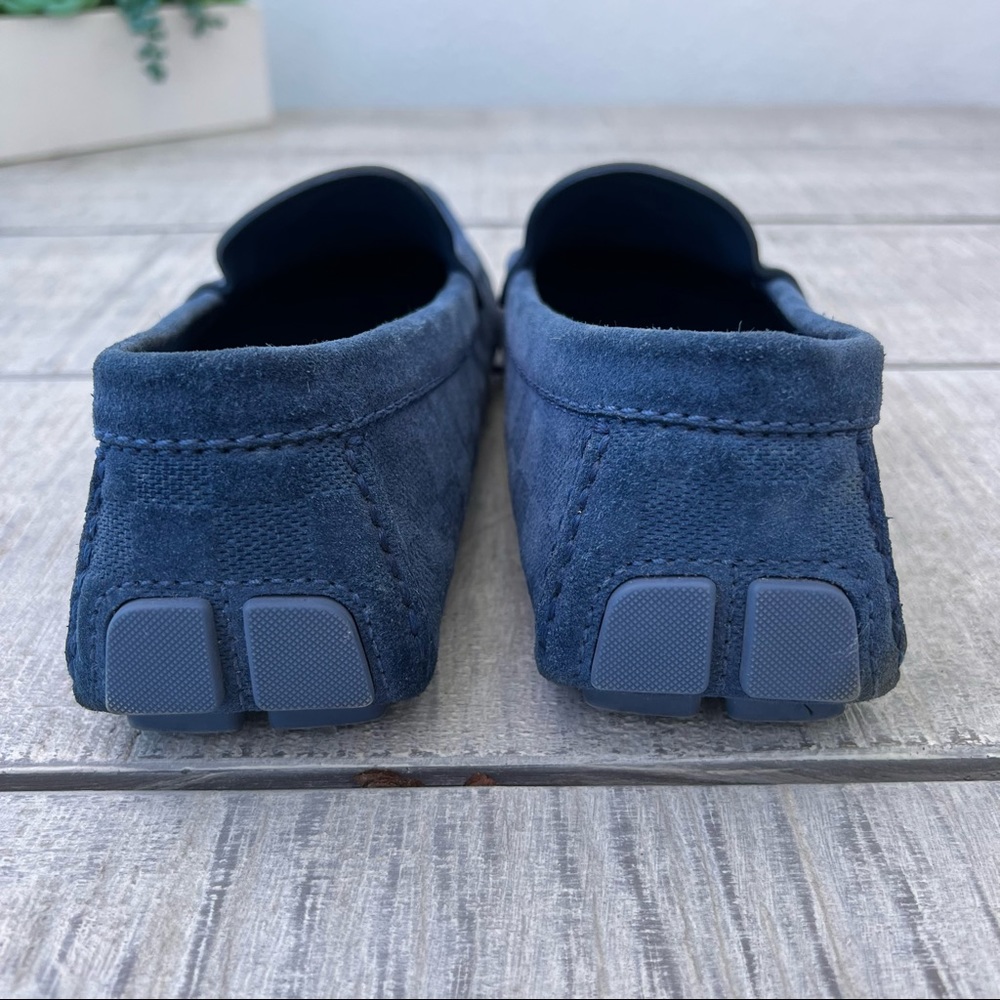 Louis Vuitton Blue Loafers - Picture 4 of 12